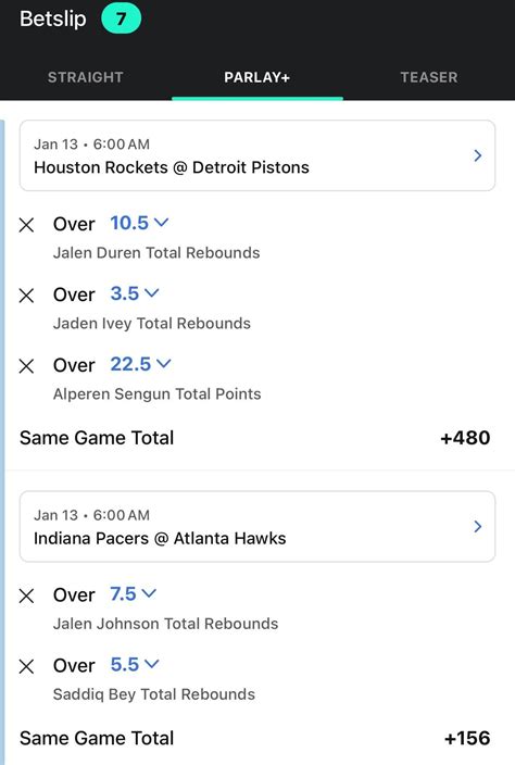 nba parlay picks tonight